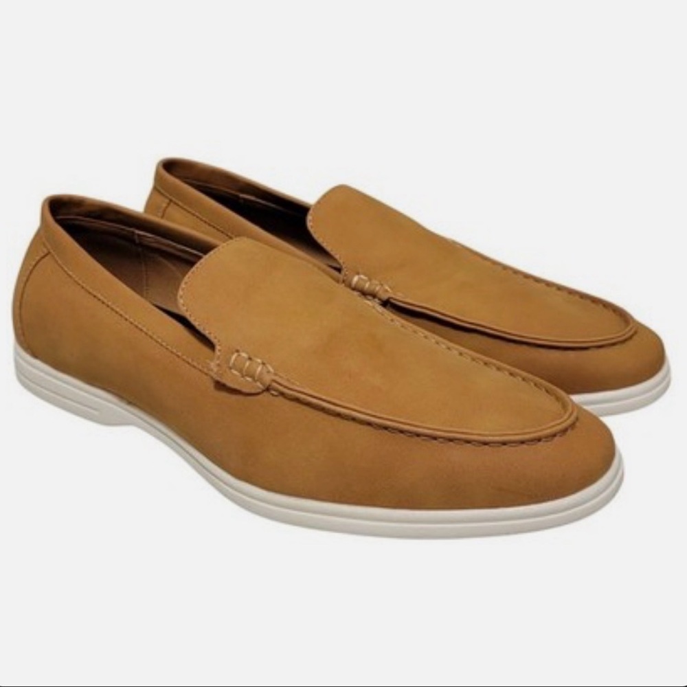 NWT Alfani Men's Tan Slip-On Loafers